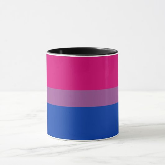 Mug Fierté bisexuelle ! (Centre)