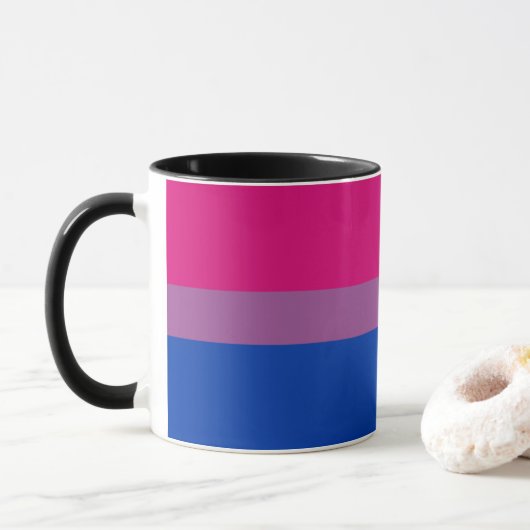 Mug Fierté bisexuelle ! (Avec donut)