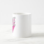 Mug Fierté bisexuelle éclatée (Centre)