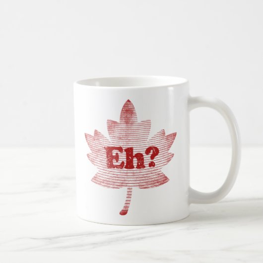 Mug Fierté canadienne Feuille d'érable (Droite)
