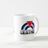 Mug Fierté cuir queer (Devant droit)