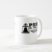 Mug Fierté dans le côté - rive, CA (Devant droit)