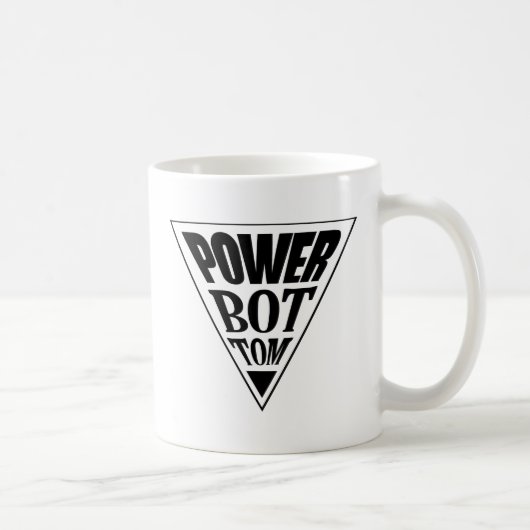 Mug Fierté de bas de puissance (Droite)
