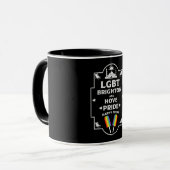 Mug Fierté de Brighton et de Hove (Devant gauche)