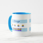 Mug Fierté de Chicago (Devant gauche)