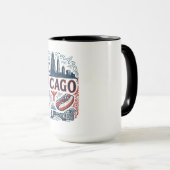 Mug fierté de Chicago (Devant droit)