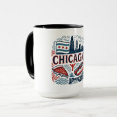 Mug fierté de Chicago (Devant gauche)