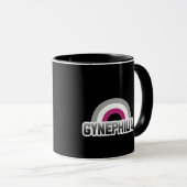 Mug Fierté de la gynéphilie (Devant droit)