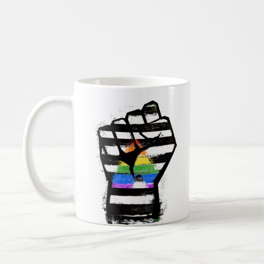 Mug Fierté de la main de l'allié (Gauche)