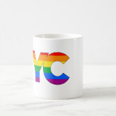 Mug Fierté de la ville de New York LGBTQ Progress Prid (Centre)