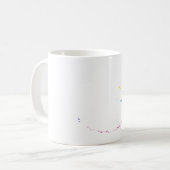 Mug fierté de l'alaska. rayé. (Devant gauche)