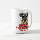 Mug 🐾 Fierté de l'amant du Schnauzer Standard 🐾 (Devant droit)