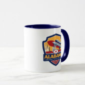 Mug Fierté de l'État | Alabama (Devant droit)
