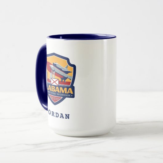 Mug Fierté de l'État | Alabama (Devant gauche)