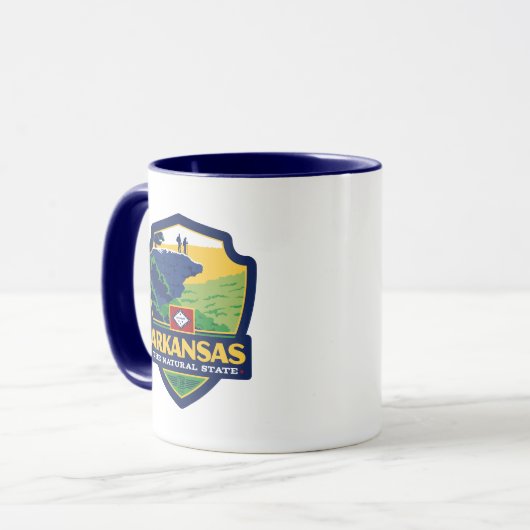 Mug Fierté de l'État | Arkansas (Devant gauche)