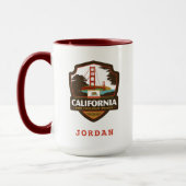 Mug Fierté de l'État | Californie (Gauche)