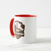 Mug Fierté de l'État | Californie (Devant gauche)