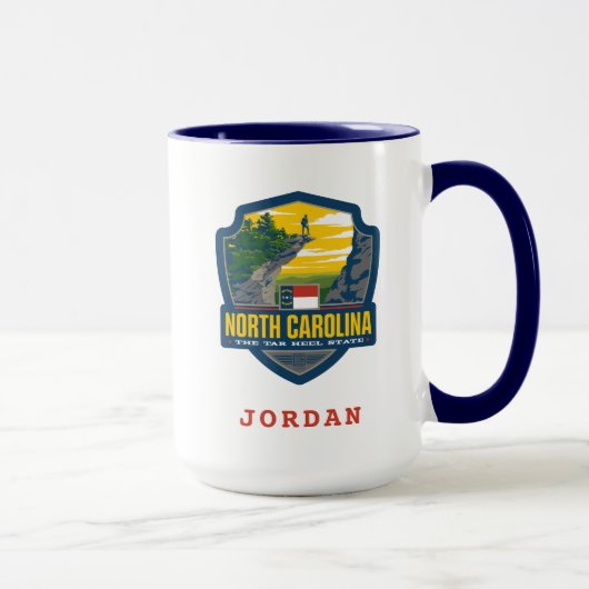 Mug Fierté de l'État | Caroline du Nord (Droite)