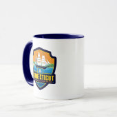 Mug Fierté de l'État | Connecticut (Devant gauche)