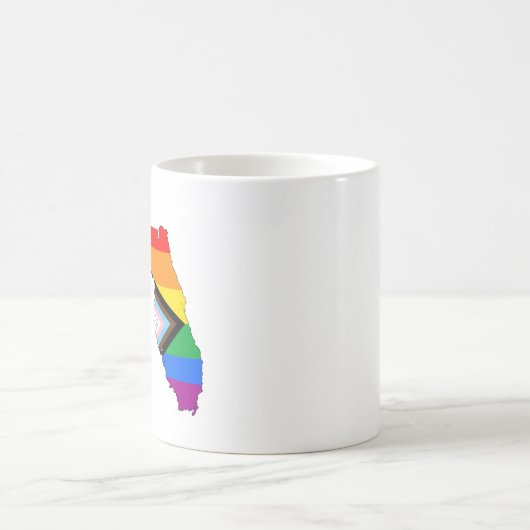 Mug Fierté de l'État de Floride LGBTQ Progrès Pride (Centre)