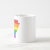 Mug Fierté de l'État de l'Arkansas Progrès LGBTQ de la (Centre)