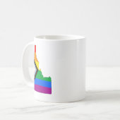 Mug Fierté de l'État de l'Idaho LGBTQ Progress Pride (Devant gauche)