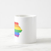 Mug Fierté de l'État de l'Iowa LGBTQ Progress Pride (Centre)