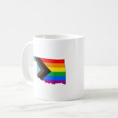 Mug Fierté de l'État de l'Oklahoma LGBTQ Progress Prid (Devant gauche)