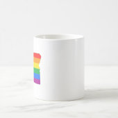 Mug Fierté de l'État de l'Oregon LGBTQ Progress Pride (Centre)