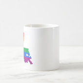 Mug Fierté de l'État de Louisiane LGBTQ Progress Pride (Centre)