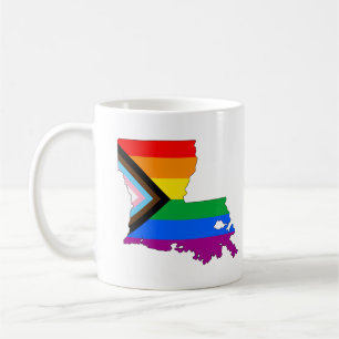 Mug Fierté de l'État de Louisiane LGBTQ Progress Pride