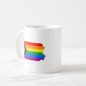 Mug Fierté de l'État de Pennsylvanie LGBTQ Progress Pr (Devant gauche)