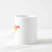 Mug Fierté de l'État de Virginie-Occidentale LGBTQ Pro (Centre)