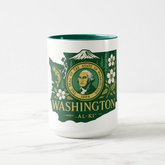 Mug fierté de l'État de Washington (Centre)