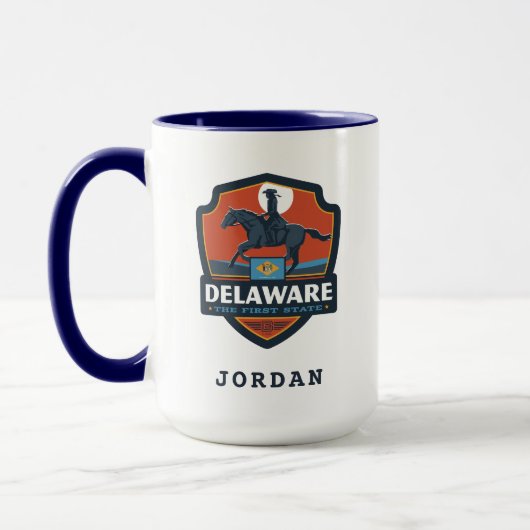 Mug Fierté de l'État | Delaware (Gauche)