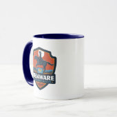 Mug Fierté de l'État | Delaware (Devant gauche)