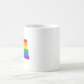 Mug Fierté de l'État du Dakota du Nord LGBTQ Progress (Centre)