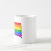 Mug Fierté de l'État du Dakota du Sud LGBTQ Progress P (Centre)