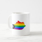Mug Fierté de l'État du Kentucky LGBTQ Progress Pride (Devant gauche)