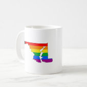 Mug Fierté de l'État du Maryland LGBTQ Progress Pride (Devant gauche)