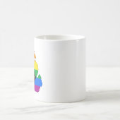 Mug Fierté de l'État du Michigan LGBTQ Progress Pride (Centre)