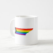 Mug Fierté de l'État du Tennessee LGBTQ Progress Pride (Devant gauche)