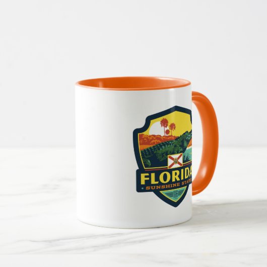 Mug Fierté de l'État | Floride (Devant droit)