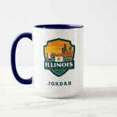 Mug Fierté de l'État | Illinois (Gauche)
