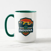 Mug Fierté de l'État | Indiana (Gauche)