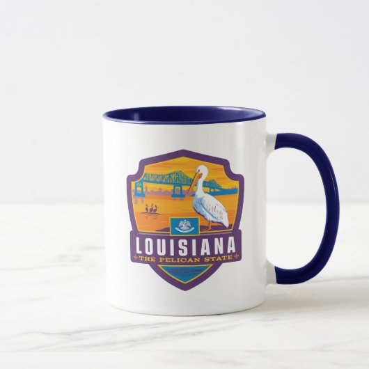 Mug Fierté de l'État | Louisiane (Droite)