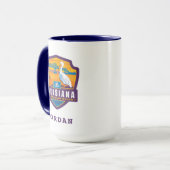 Mug Fierté de l'État | Louisiane (Devant gauche)