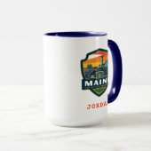 Mug Fierté de l'État | Maine (Devant droit)