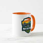 Mug Fierté de l'État | Maine (Devant droit)