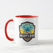 Mug Fierté de l'État | Maryland (Gauche)